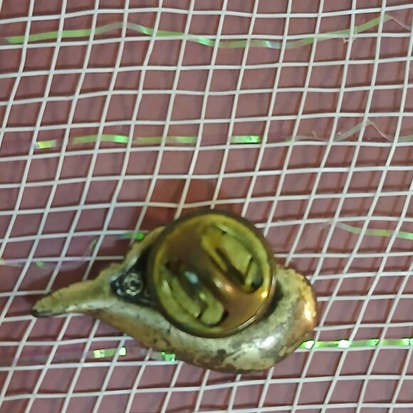 Two Vintage Lapel Pins-Copper Brass-Moon, Stars-Hat-Dickson - Picture 5 of 6